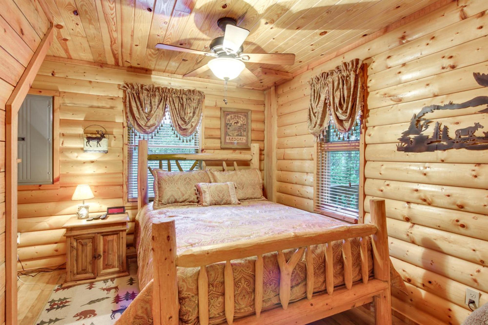 Pet-Friendly Cosby Log Cabin With Backyard And Porch! 外观 照片
